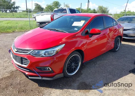 2018 Chevrolet Cruze Ls Auto из США, поврежденный, VIN 1G1BC5SMXJ7211494